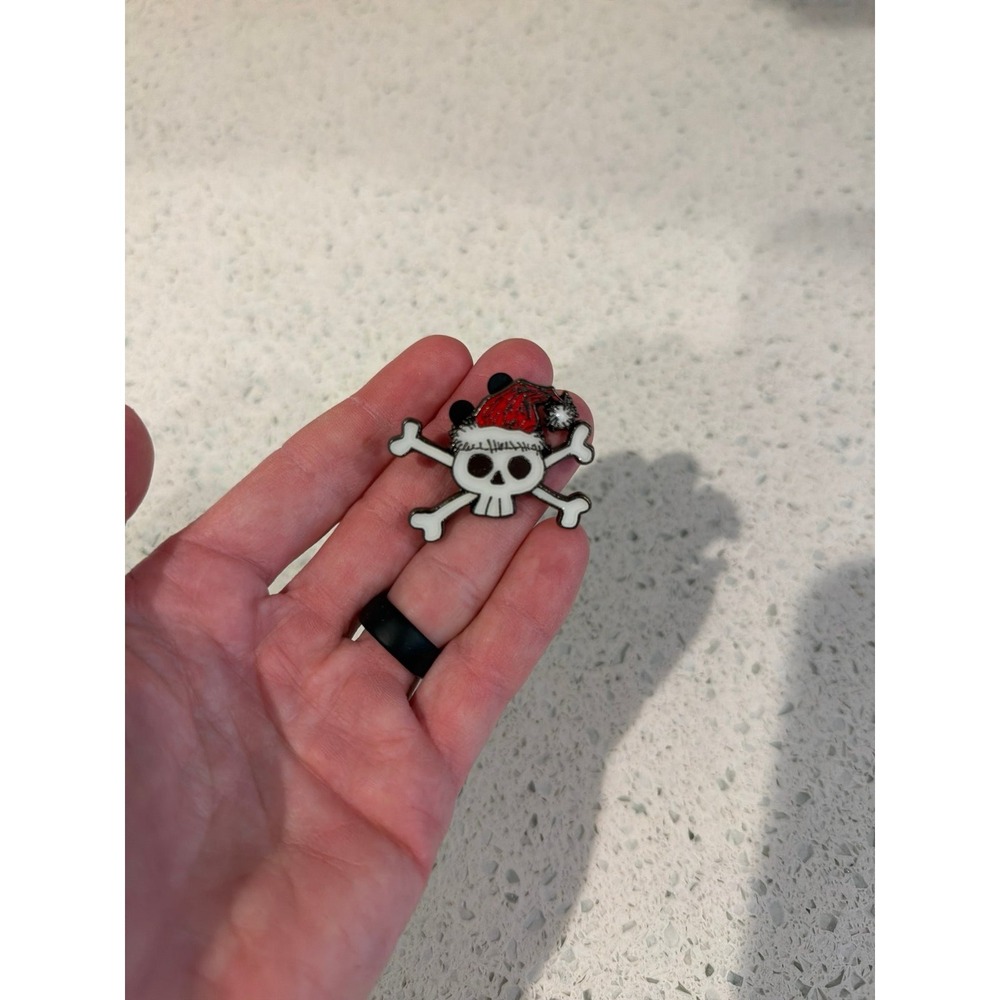 Nightmare Before Christmas Jack Pin Skull Crossbones